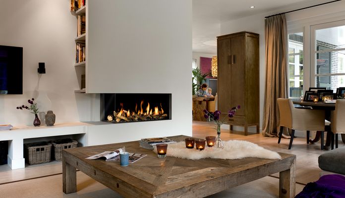 Decorative gas fireplaces 
